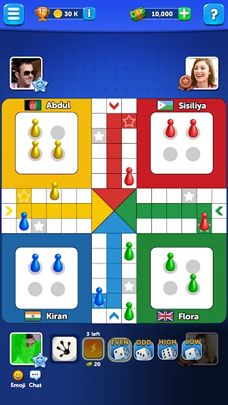 Взломанная Ludo Club — Fun Dice Game (Лудо Клуб)  [МОД Бесконечные монеты] — полная версия apk на Андроид screen 1