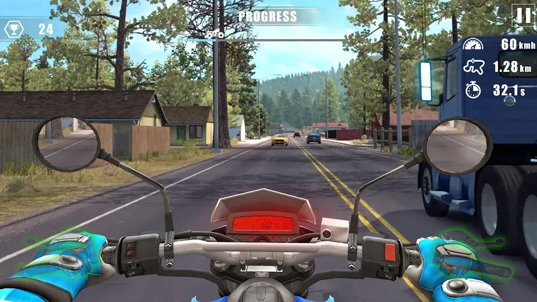 Взлом Moto Bike Race : Driving Car (Мото Байк Рейс)  [МОД Бесконечные деньги] — полная версия apk на Андроид screen 1