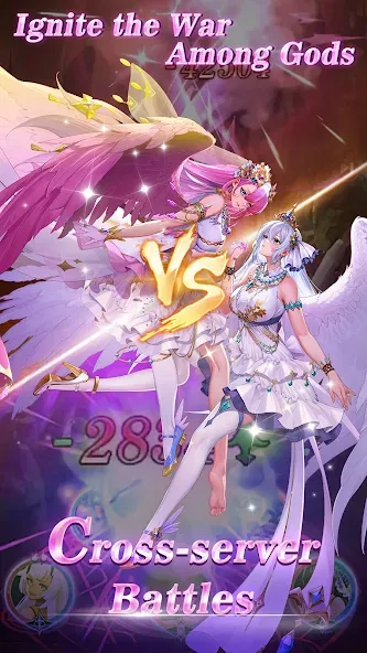 Взломанная Idle Angels: Goddess' Warfare (Айдл Энджелс)  [МОД Unlocked] — стабильная версия apk на Андроид screen 5