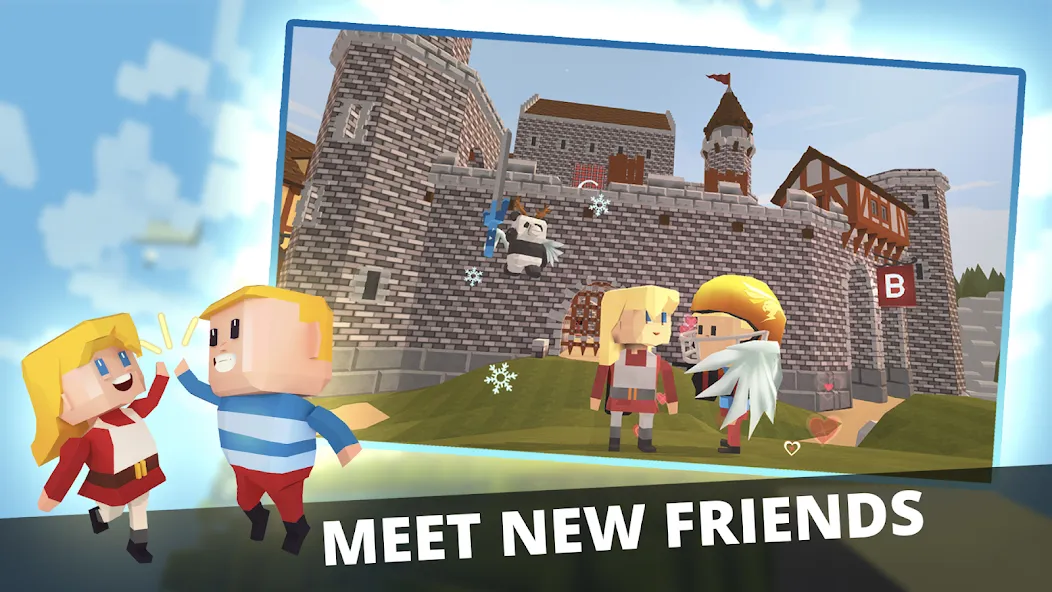 Скачать взлом Kogama Friends (Когама Френдс)  [МОД Unlocked] — стабильная версия apk на Андроид screen 5