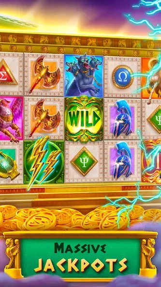 Взлом Slots Era — Jackpot Slots Game (Слотс Эра)  [МОД Все открыто] — стабильная версия apk на Андроид screen 2