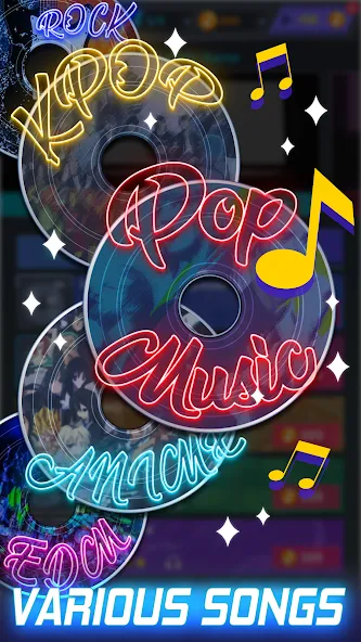 Скачать взлом Tap Tap Music-Pop Songs  [МОД Много денег] — стабильная версия apk на Андроид screen 4