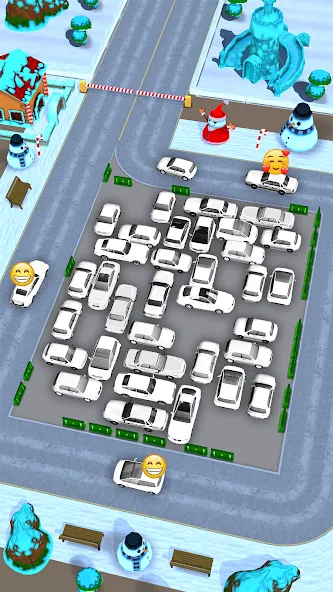 Взломанная Parking Jam: Car Parking Games (Паркинг Джем)  [МОД Много денег] — последняя версия apk на Андроид screen 2