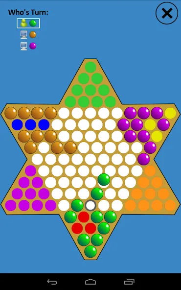 Скачать взломанную Chinese Checkers Touch (Китайские шашки Тач)  [МОД Mega Pack] — последняя версия apk на Андроид screen 5