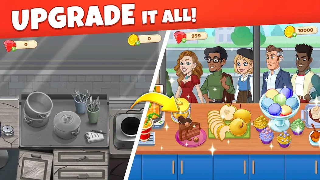 Взлом Cooking Diary® Restaurant Game (Кукинг Диари)  [МОД Все открыто] — последняя версия apk на Андроид screen 5