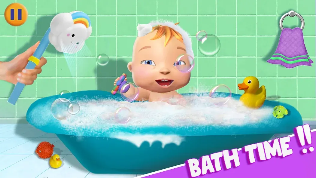 Взлом Virtual Baby Mother Simulator  [МОД Unlocked] — полная версия apk на Андроид screen 3