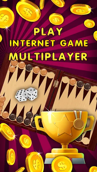 Скачать взлом Backgammon Nard offline online  [МОД Unlimited Money] — полная версия apk на Андроид screen 3