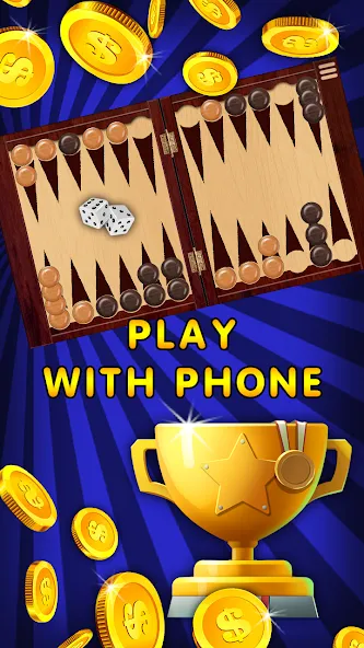 Скачать взлом Backgammon Nard offline online  [МОД Unlimited Money] — полная версия apk на Андроид screen 4