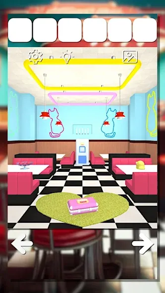 Скачать взломанную CatRestaurant -EscapeGame- (КэтРесторан)  [МОД Бесконечные деньги] — последняя версия apk на Андроид screen 1