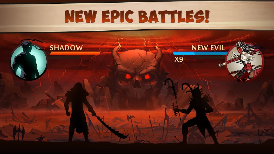 Взлом Shadow Fight 2 (Шэдоу Файт 2)  [МОД Бесконечные монеты] — последняя версия apk на Андроид screen 1