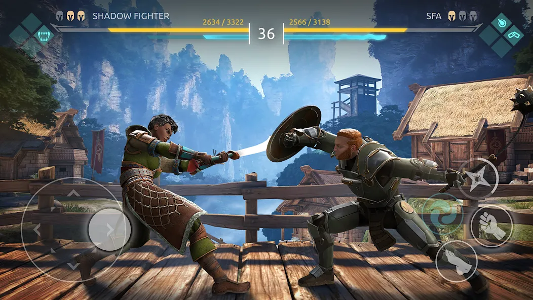 Взлом Shadow Fight 4: Arena (Шадоу Файт 4)  [МОД Бесконечные монеты] — стабильная версия apk на Андроид screen 1