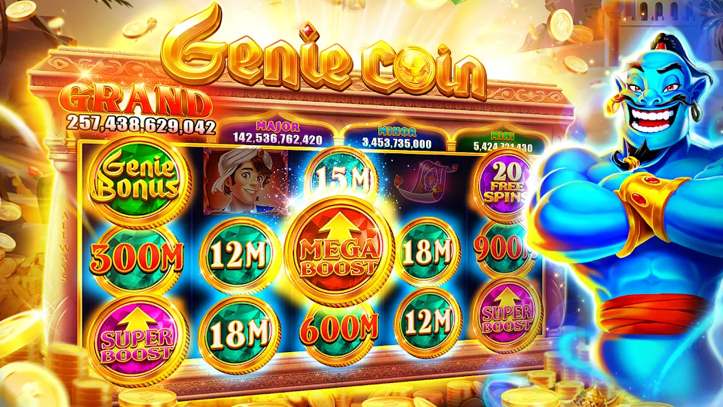 Скачать взлом House of Slots — Casino Games (Хаус оф Слотс)  [МОД Unlocked] — последняя версия apk на Андроид screen 3