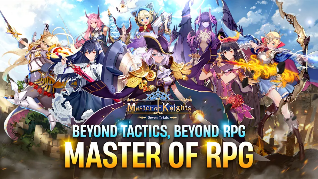 Скачать взлом Master of Knights- Tactics RPG (Мастер оф Найтс)  [МОД Меню] — последняя версия apk на Андроид screen 3