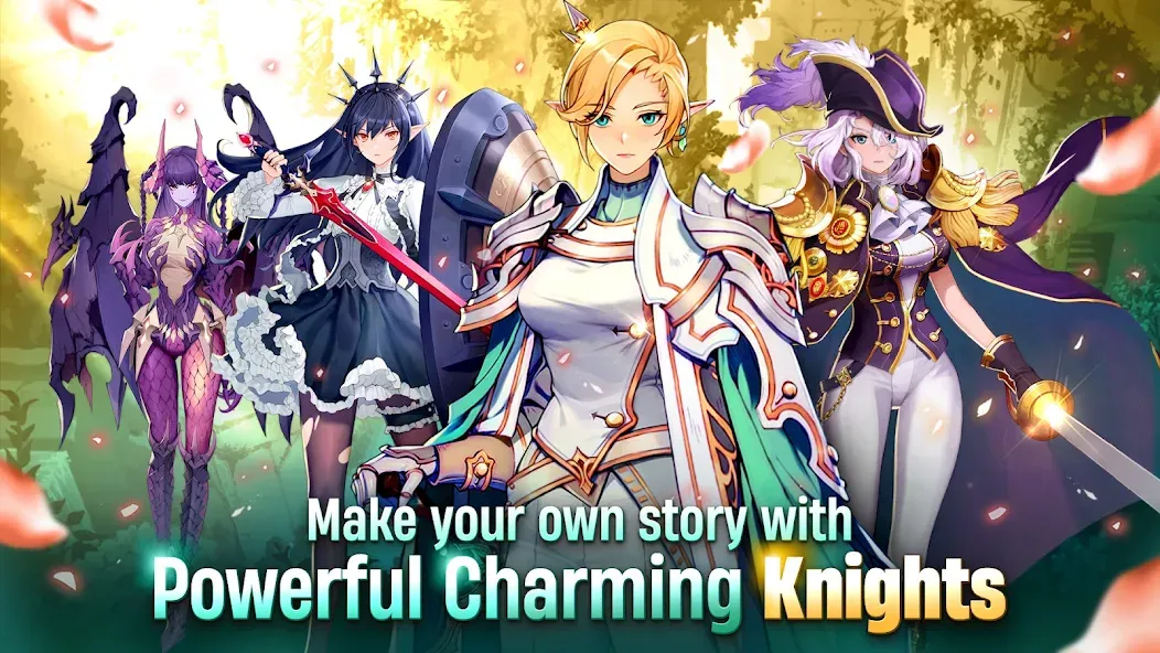 Скачать взлом Master of Knights- Tactics RPG (Мастер оф Найтс)  [МОД Меню] — последняя версия apk на Андроид screen 5