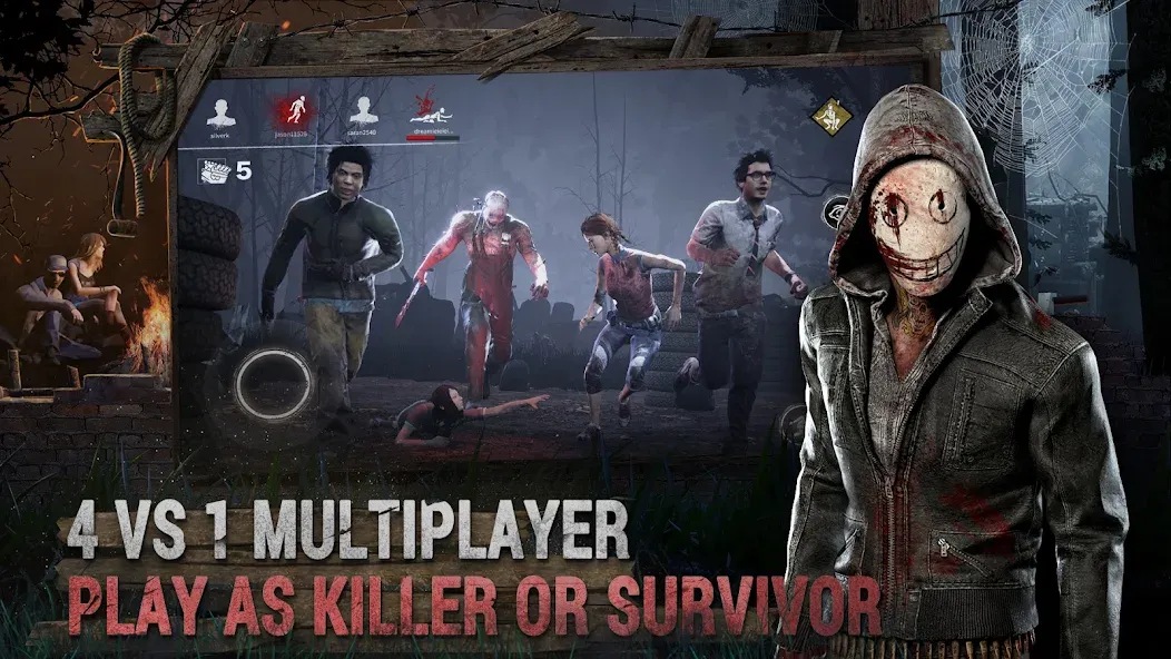 Взломанная Dead by Daylight Mobile (Дэд бай дэйлайт Мобайл)  [МОД Unlocked] — стабильная версия apk на Андроид screen 1