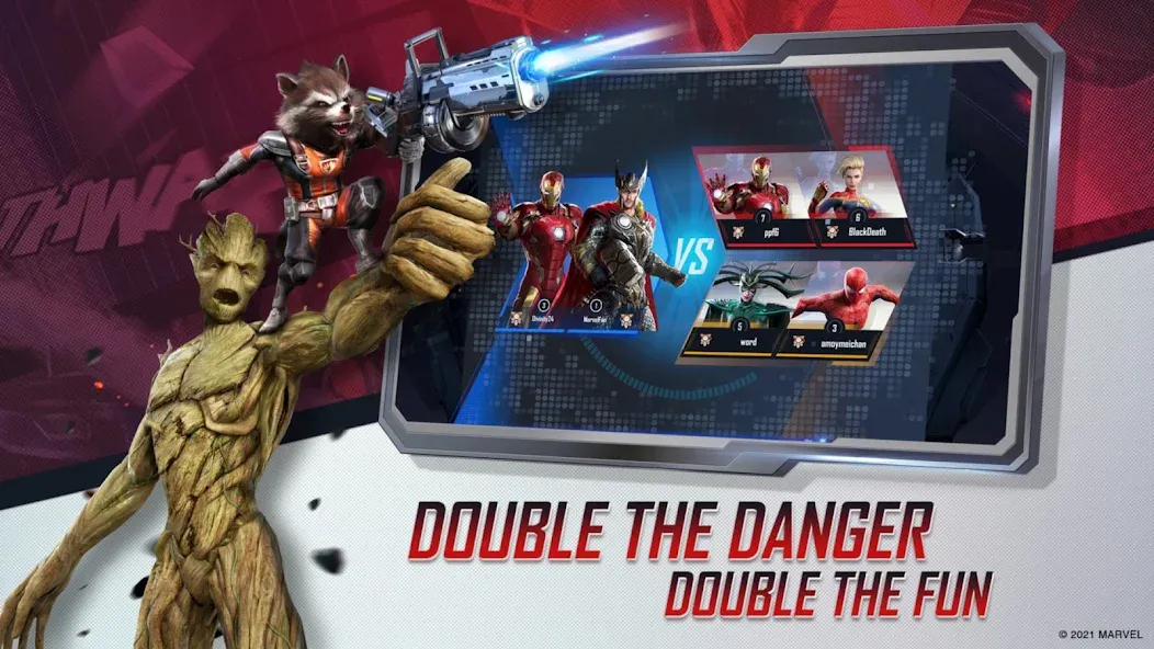Взлом MARVEL Duel (МАРВЕЛ Дуэль)  [МОД Все открыто] — полная версия apk на Андроид screen 2