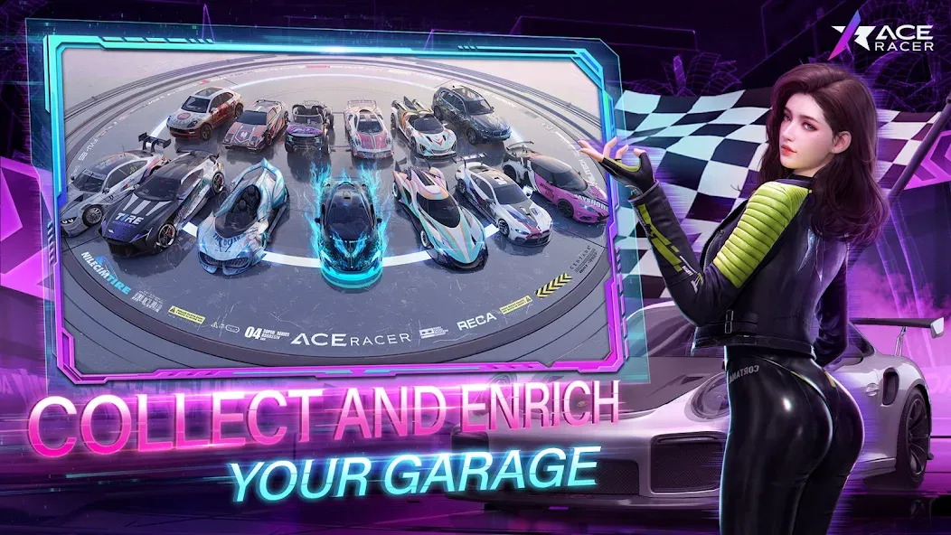 Взлом Ace Racer (Эйс Рейсер)  [МОД Меню] — полная версия apk на Андроид screen 2