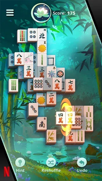 Взломанная NETFLIX Mahjong Solitaire (НЕТФЛИКС)  [МОД Unlocked] — последняя версия apk на Андроид screen 1