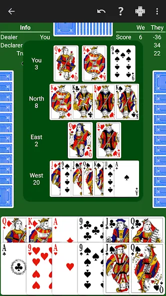 Взломанная Pinochle — Expert AI (Пиночле)  [МОД Все открыто] — последняя версия apk на Андроид screen 2