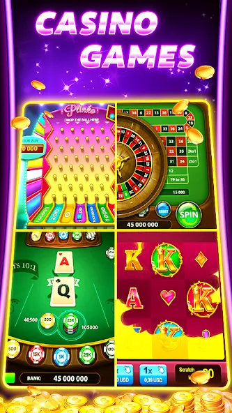 Взлом Treasure Slots — Vegas Slots &  [МОД Много денег] — последняя версия apk на Андроид screen 3