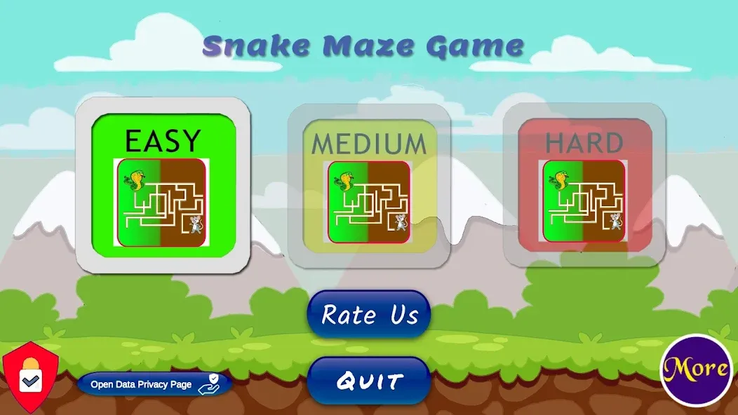 Взлом Snake Maze game (Змеиная лабиринтная игра)  [МОД Menu] — полная версия apk на Андроид screen 1