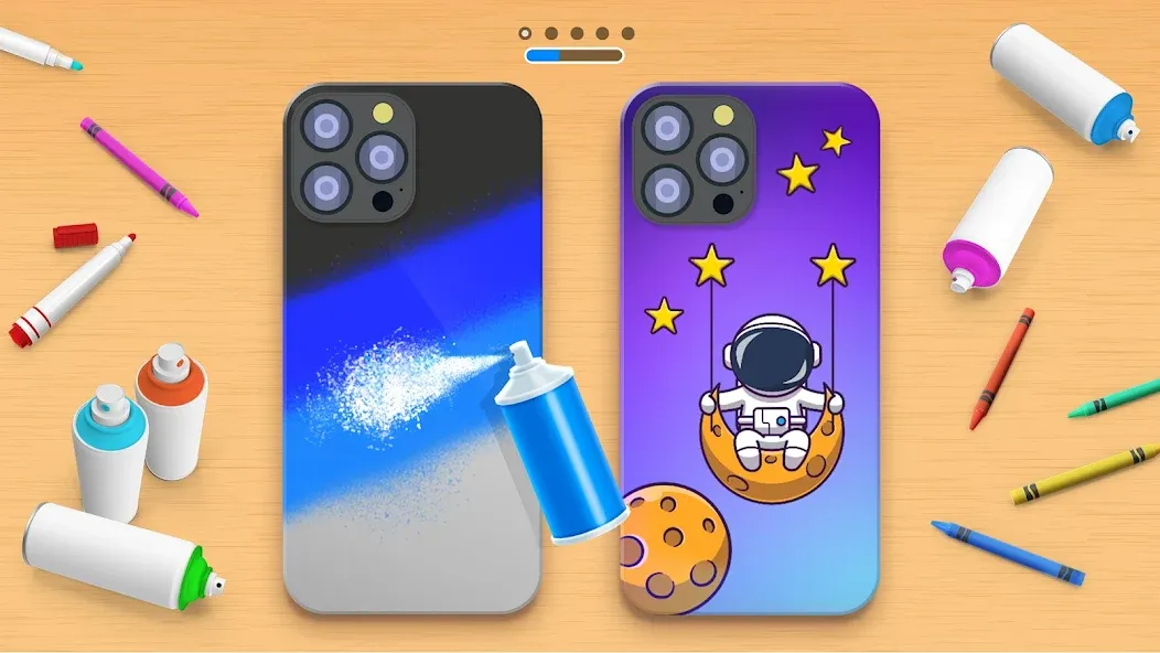 Взлом Phone Case DIY  [МОД Mega Pack] — последняя версия apk на Андроид screen 1