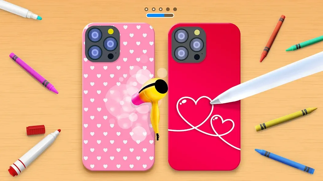 Взлом Phone Case DIY  [МОД Mega Pack] — последняя версия apk на Андроид screen 5