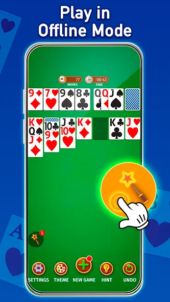 Скачать взлом Solitaire: Classic Card Game (Клондайк Солитер)  [МОД Menu] — полная версия apk на Андроид screen 5