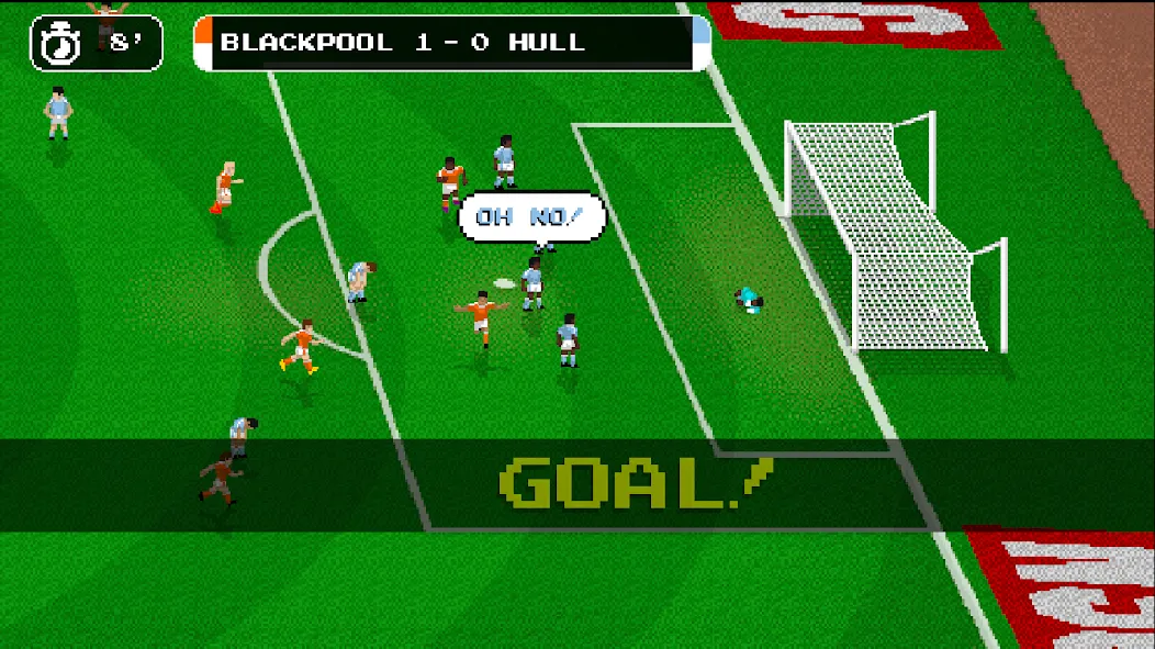 Скачать взлом Retro Goal (Ретро Гол)  [МОД Все открыто] — полная версия apk на Андроид screen 4