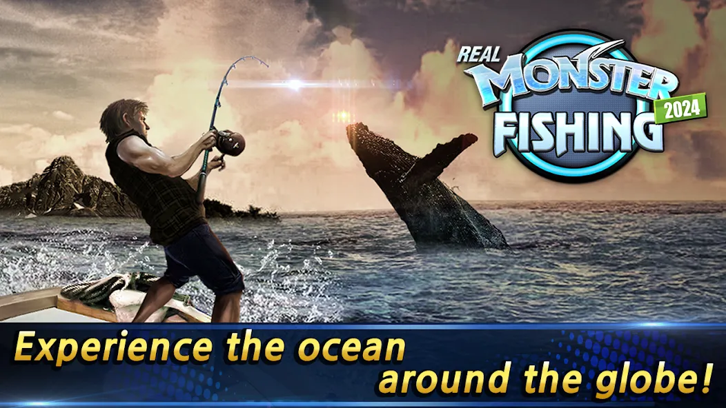 Скачать взломанную Monster Fishing 2024  [МОД Все открыто] — полная версия apk на Андроид screen 1