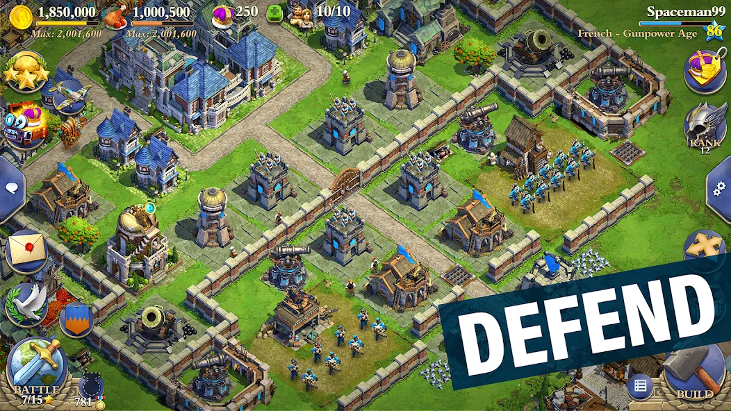 Взломанная DomiNations (Доминейшнз)  [МОД Unlocked] — полная версия apk на Андроид screen 2