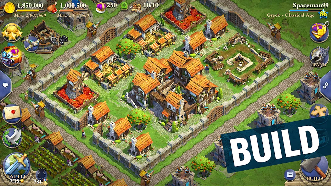 Взломанная DomiNations (Доминейшнз)  [МОД Unlocked] — полная версия apk на Андроид screen 4