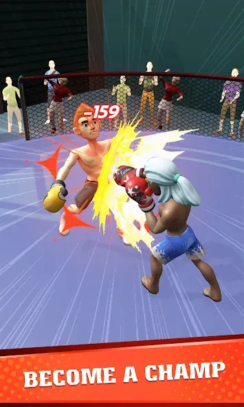 Скачать взломанную Muscle Tycoon 3D: MMA Boxing (Масл Тайкун 3D)  [МОД Бесконечные деньги] — последняя версия apk на Андроид screen 5