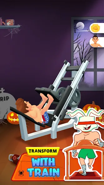 Скачать взлом Idle Workout Master: MMA hero (Айдл Воркаут Мастер)  [МОД Unlocked] — последняя версия apk на Андроид screen 4