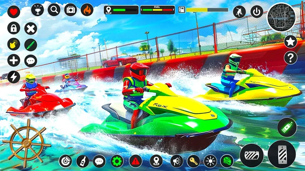 Взлом Jetski Boat Racing: Boat Games (Джетски Гонки на лодках)  [МОД Много монет] — последняя версия apk на Андроид screen 2
