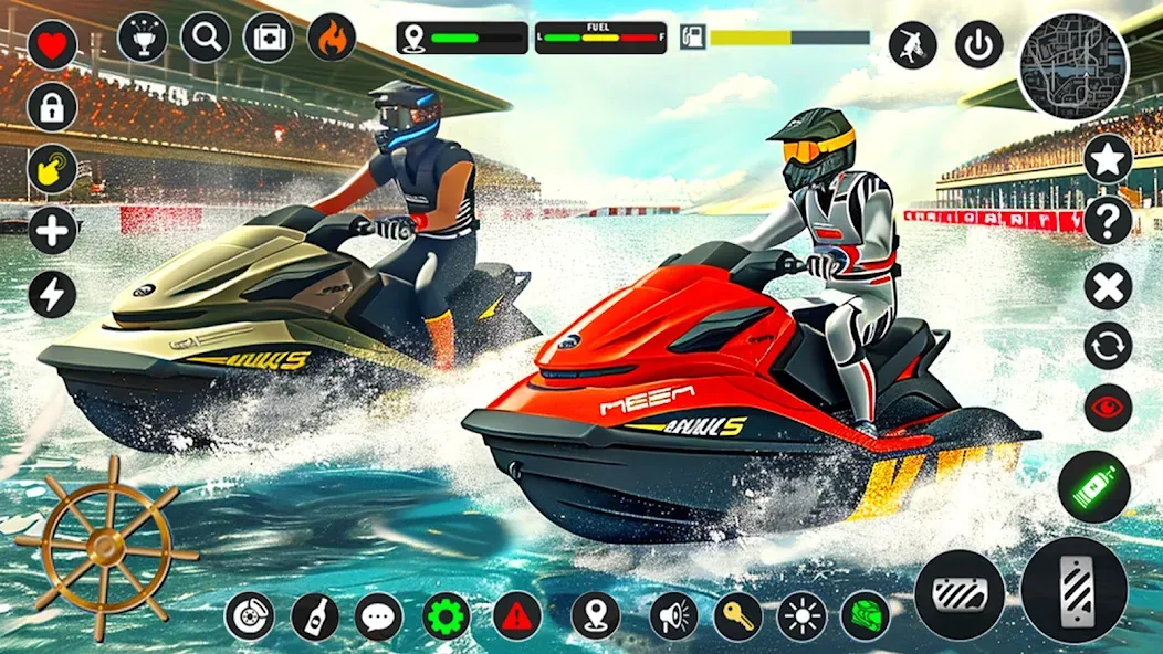 Взлом Jetski Boat Racing: Boat Games (Джетски Гонки на лодках)  [МОД Много монет] — последняя версия apk на Андроид screen 3