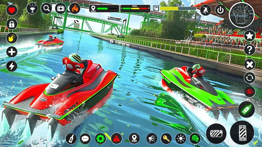 Взлом Jetski Boat Racing: Boat Games (Джетски Гонки на лодках)  [МОД Много монет] — последняя версия apk на Андроид screen 4