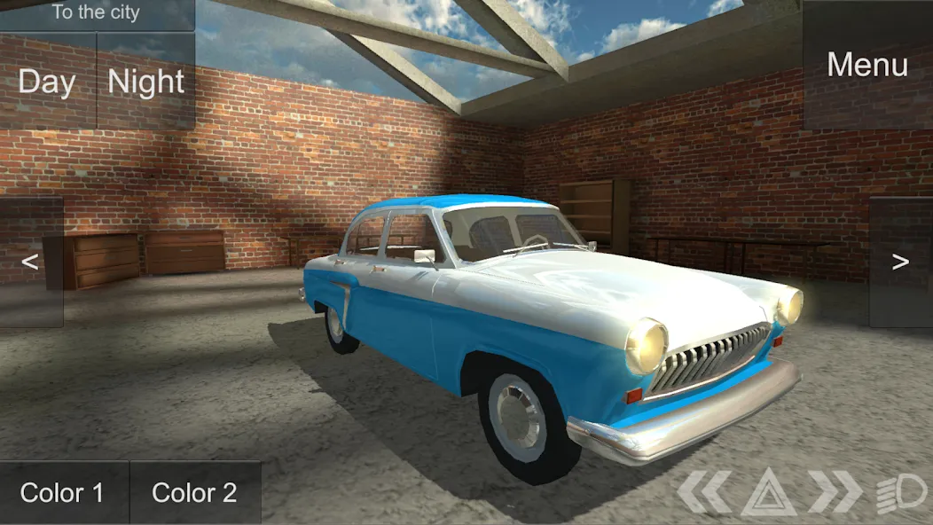 Скачать взломанную Russian Classic Car Simulator (Русский Классический Автосимулятор)  [МОД Unlocked] — полная версия apk на Андроид screen 1