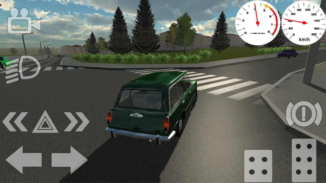 Скачать взломанную Russian Classic Car Simulator (Русский Классический Автосимулятор)  [МОД Unlocked] — полная версия apk на Андроид screen 3