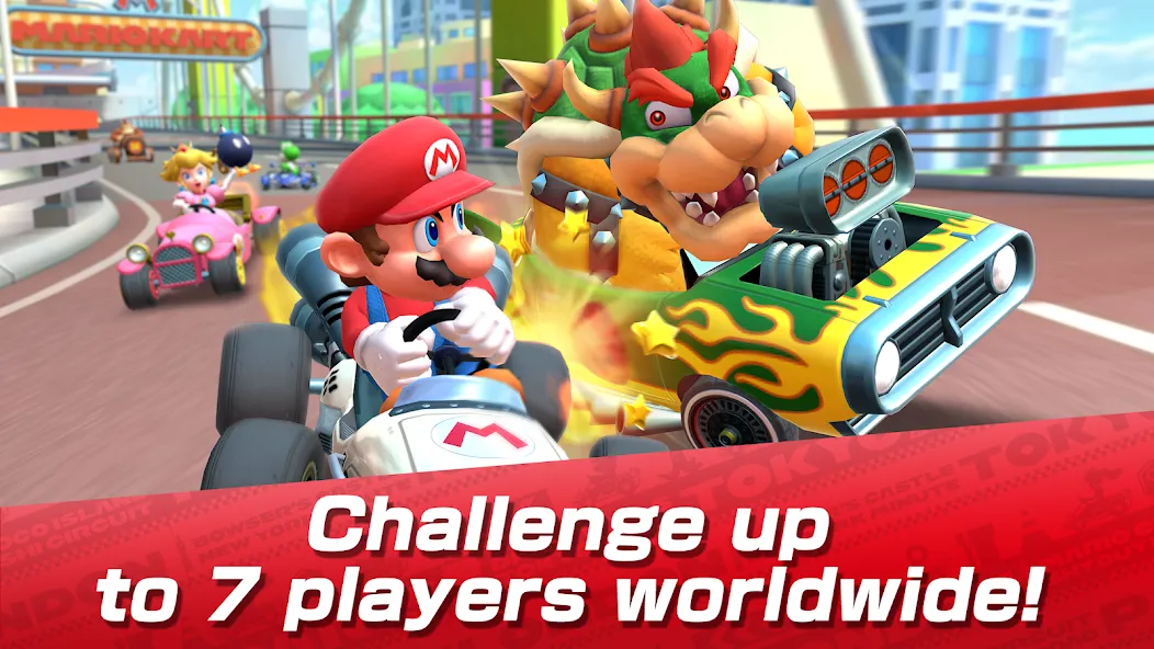 Взломанная Mario Kart Tour (Марио Карт Тур)  [МОД Mega Pack] — последняя версия apk на Андроид screen 4