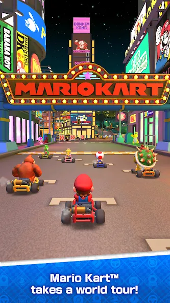 Взломанная Mario Kart Tour (Марио Карт Тур)  [МОД Mega Pack] — последняя версия apk на Андроид screen 5