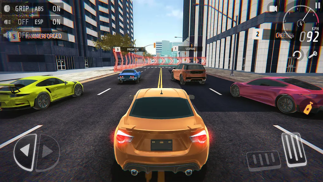 Скачать взломанную Nitro Speed car racing games (Нитро Спид)  [МОД Unlocked] — стабильная версия apk на Андроид screen 1