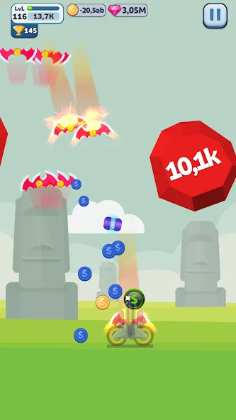 Скачать взлом Ball Blast Cannon blitz mania (Балл Бласт Кэннон блиц мания)  [МОД Бесконечные деньги] — последняя версия apk на Андроид screen 3