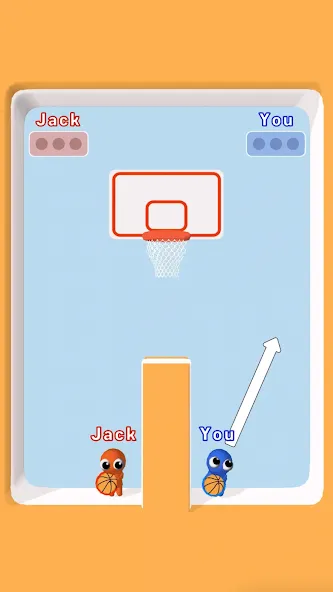 Взломанная Basket Battle (БаскетБатл)  [МОД Бесконечные монеты] — полная версия apk на Андроид screen 1