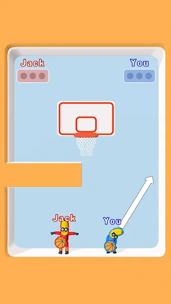 Взломанная Basket Battle (БаскетБатл)  [МОД Бесконечные монеты] — полная версия apk на Андроид screen 3