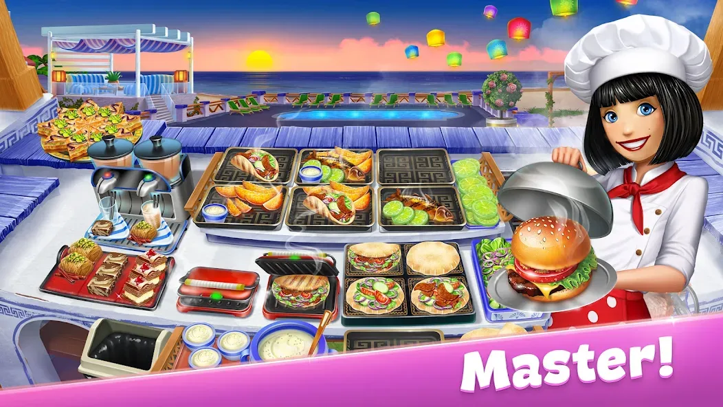 Скачать взлом Cooking Fever: Restaurant Game  [МОД Mega Pack] — стабильная версия apk на Андроид screen 3