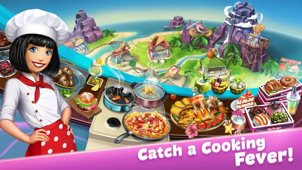 Скачать взлом Cooking Fever: Restaurant Game  [МОД Mega Pack] — стабильная версия apk на Андроид screen 5