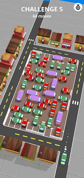 Скачать взлом Car Parking Jam 3D: Move it!  [МОД Menu] — стабильная версия apk на Андроид screen 2