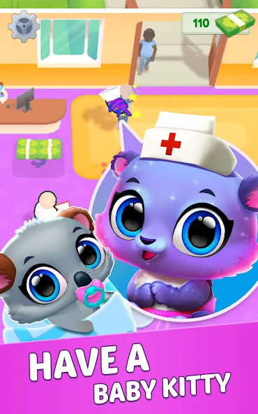 Взлом Cute Animals: Pet Doctor (Мрдж Кьют Энималс)  [МОД Много монет] — последняя версия apk на Андроид screen 2