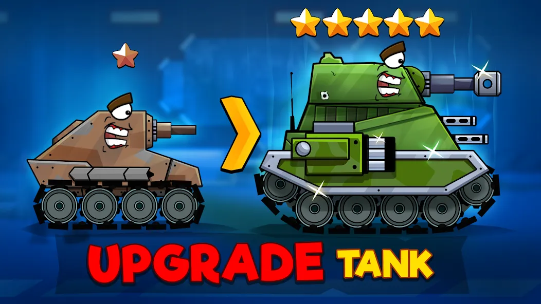 Скачать взлом Tanks Arena io: Craft & Combat (Танки Арена ио)  [МОД Много монет] — полная версия apk на Андроид screen 4